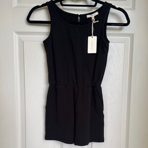 Z Supply Black Tank Top Romper
